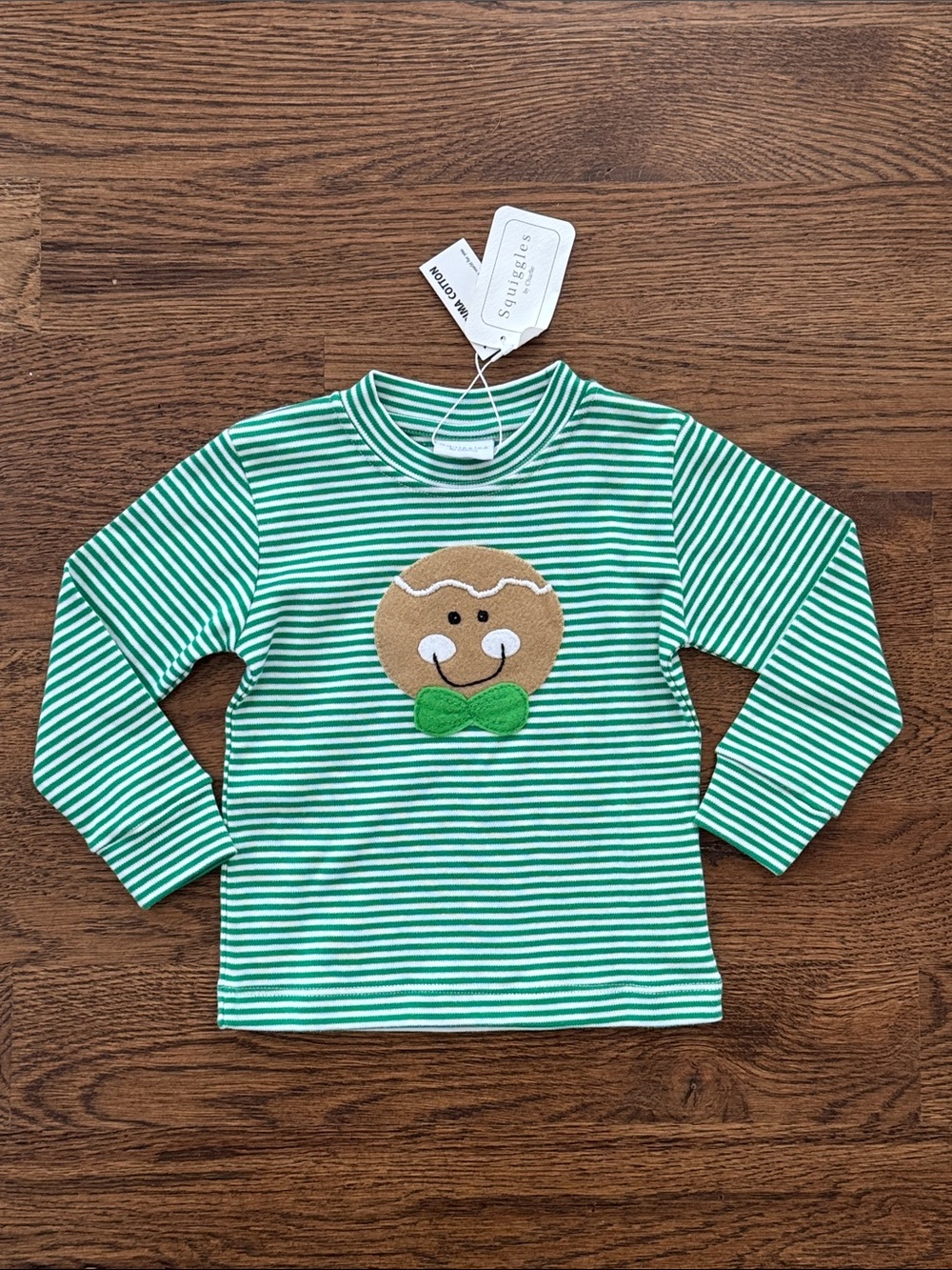 Squiggles By Charlie New With Tags Spicer Gingerbread Man Crewneck